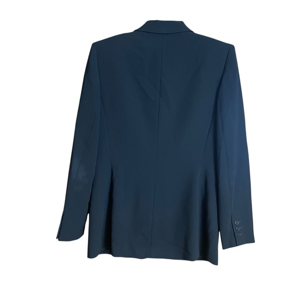 Ann Taylor black fitted 3 button blazer size 8 - Picture 4 of 9